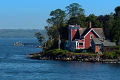 North Conanicut Island Lighthouse in Rhode Island